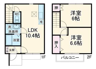 La Luce(ラルーチェ)の間取り