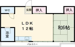 河合ビル【4階】の間取り