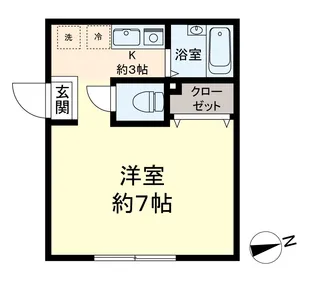 MODULOR国分寺【2階】の間取り