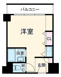 ラ・メール北大阪【5階】の間取り