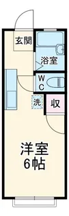 ソレイユ宮前【2階】の間取り