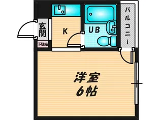 solana八戸ノ里【3階】の間取り