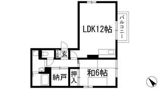 カサグランデ【2階】の間取り