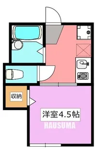 エムエーハイツ【1階】の間取り