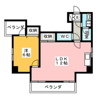 エクセルシティMMビル【3階】の間取り