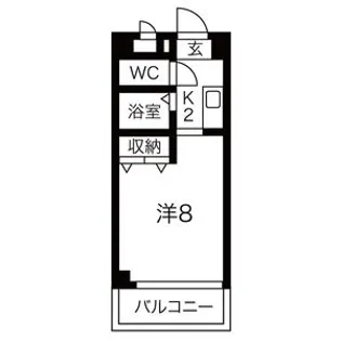 ルーチェ・パラシオ【2階】の間取り