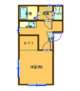 さくら荘【1階】の間取り