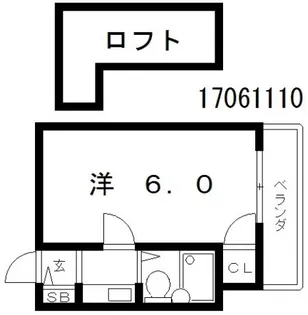 エムパレス21【2階】の間取り