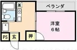 メゾン・ド・ムラジIII【3階】の間取り