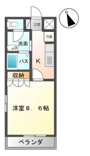 コンフォルト【2階】の間取り