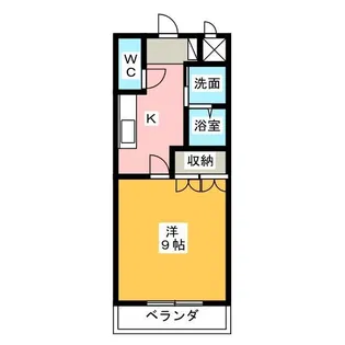 ルミエール香貫【2階】の間取り