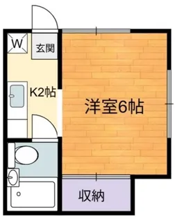 メゾン生田【1階】の間取り