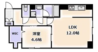 クラシスト播磨町【2階】の間取り