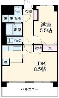 SATOMI-2番館【3階】の間取り