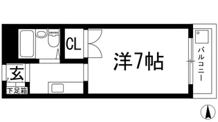 ラーバンハイツ【3階】の間取り