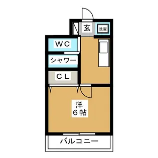 第8頼長ビル【5階】の間取り
