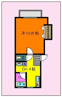 パテオン福原【2階】の間取り