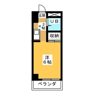 MINEX浅間町【4階】の間取り