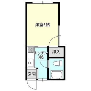 ローズウエスト【1階】の間取り