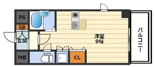グランピア扇町【3階】の間取り