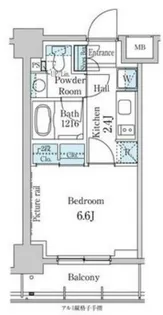 パークアクシス横浜反町公園【3階】の間取り