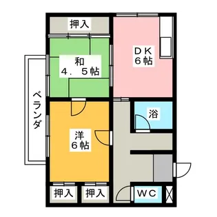 ハイマァト【1階】の間取り