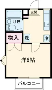 シャンシャインA【1階】の間取り