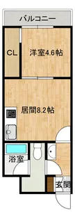 エルフィーネ本町【3階】の間取り