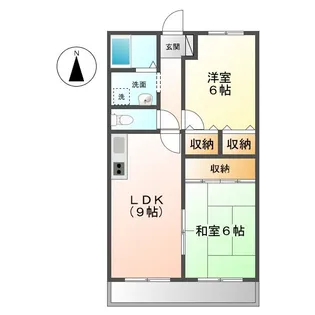 グレンコートI【2階】の間取り