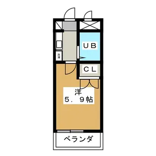 E-STORY黒川【3階】の間取り