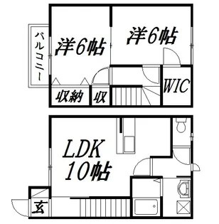 静岡県浜松市中央区半田山4【一戸建】の間取り