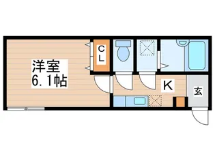 airly【1階】の間取り