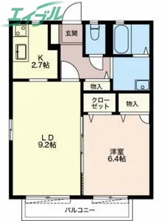 グランスイート【1階】の間取り