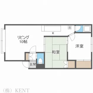 ウエストパレス【3階】の間取り
