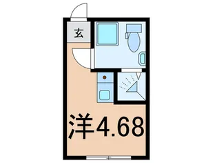 クラーニヒハウス【1階】の間取り