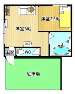 OHML2 松島【1階】の間取り