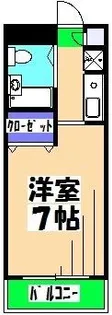 サンハイツ習志野【4階】の間取り
