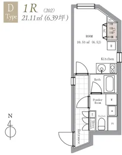 東京都中野区南台5【マンション】の間取り