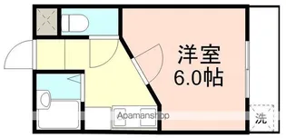 グリーンプラザ谷町弐番館【1階】の間取り