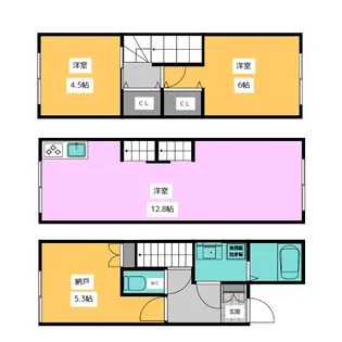 TheSiesta唐木田Terraveneの間取り