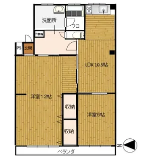一武ビル【1階】の間取り