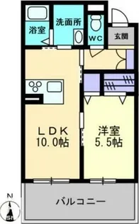 シャーメゾンES【1階】の間取り