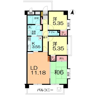アヴァンティ【3階】の間取り