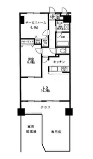 コトヒルズ【1階】の間取り