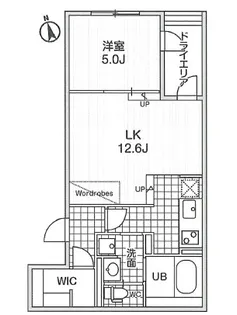 MDM白金台【1階】の間取り
