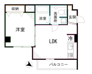 東京都中野区弥生町1【マンション】の間取り