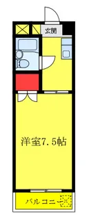 カサブローテ【1階】の間取り