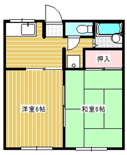 プリンスハウス【1階】の間取り