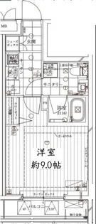 レガリス門前仲町パークサイド【2階】の間取り