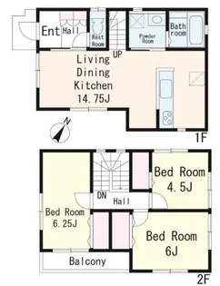 埼玉県さいたま市西区大字土屋【一戸建】の間取り